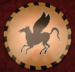 Greek Pegasus Shield