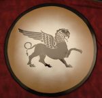 Greek Griffin Shield