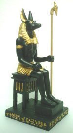 Sitting Anubis Statue