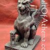 Winged Lion Votive Holder