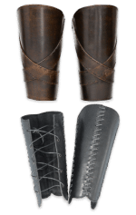 Leather Greaves & Leg Armor