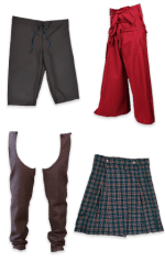 Pants, Kilts & Shorts