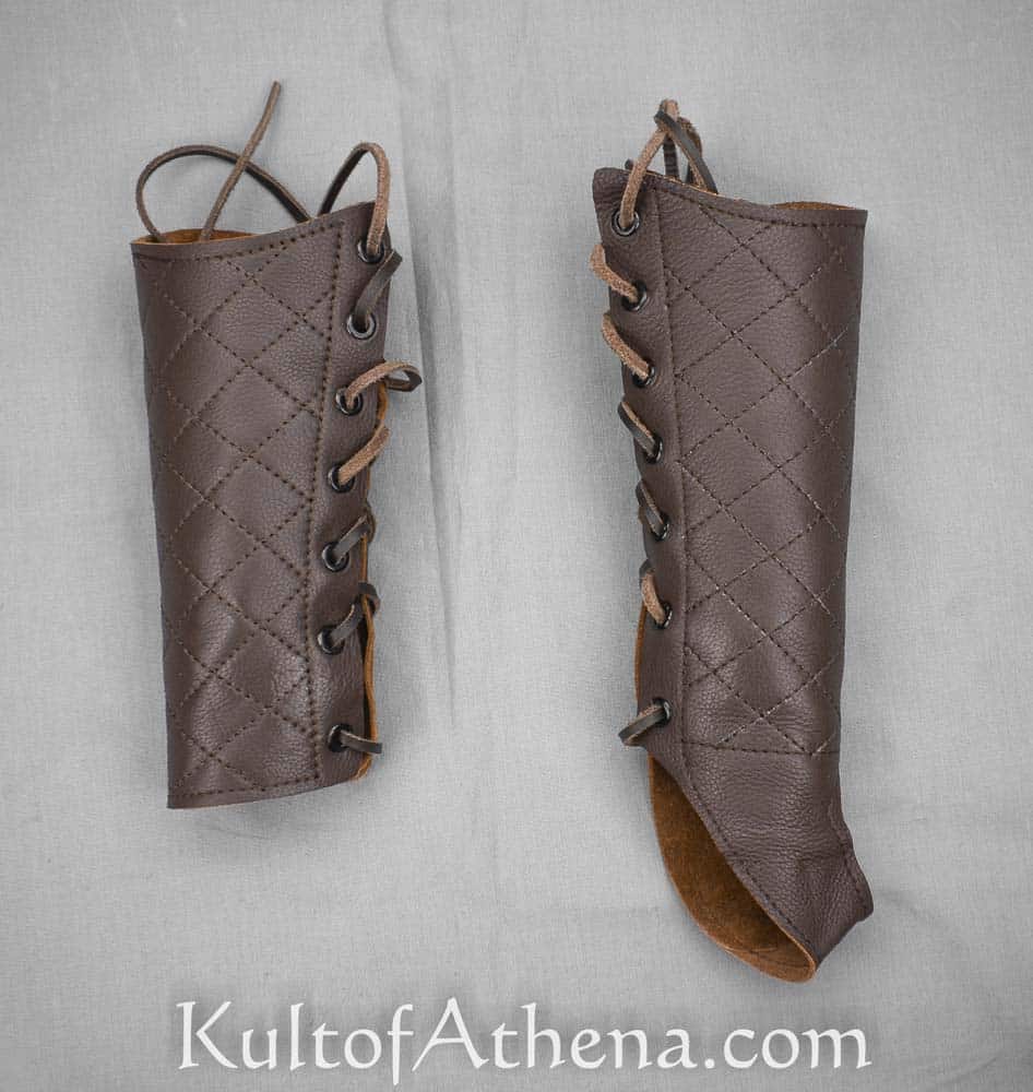Archer's Leather Gauntlets - For Right-Handed Archer