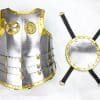 Polish Winged Hussar Cuirass with Back Rondel Plate - 16 Gauge Steel - Close Out