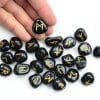 Set of Etched Viking Runestones with Bag - 25 Runes - Lord of Battles - Image 6