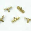 Brass Belt Studs / Conchos - Set of 5 - Lord of Battles - Image 5