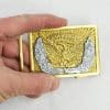 Civil War - Union Sword Belt Buckle - Brass and Steel - Lord of Battles - Image 5