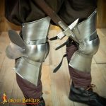 15th Century Knee and Leg Armor – 18 Gauge