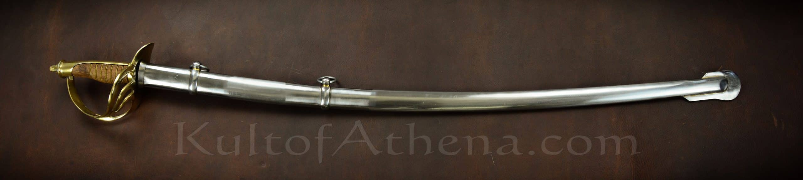 US 1860 Cavalry Saber with Wood Grip