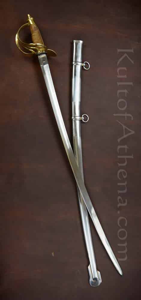US 1860 Cavalry Saber with Wood Grip