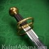 German Landsknecht Katzbalger Sword with Brass Hilt