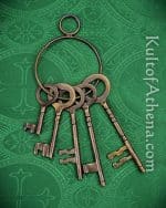 Antiqued Brass Keys