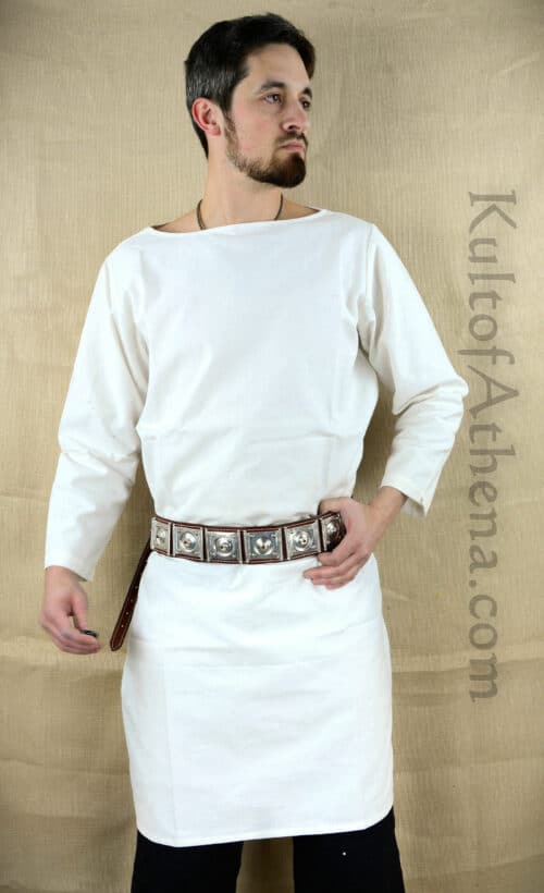 Roman Cotton Tunic - White
