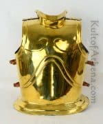Brass Greek Muscle Armor - 18 Gauge Brass