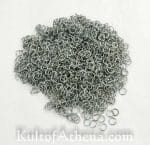 BRZM - 1 kg Loose Chainmail Rings - Zinc Coated Mild Steel - 16 Gauge / 10 mm - Butted