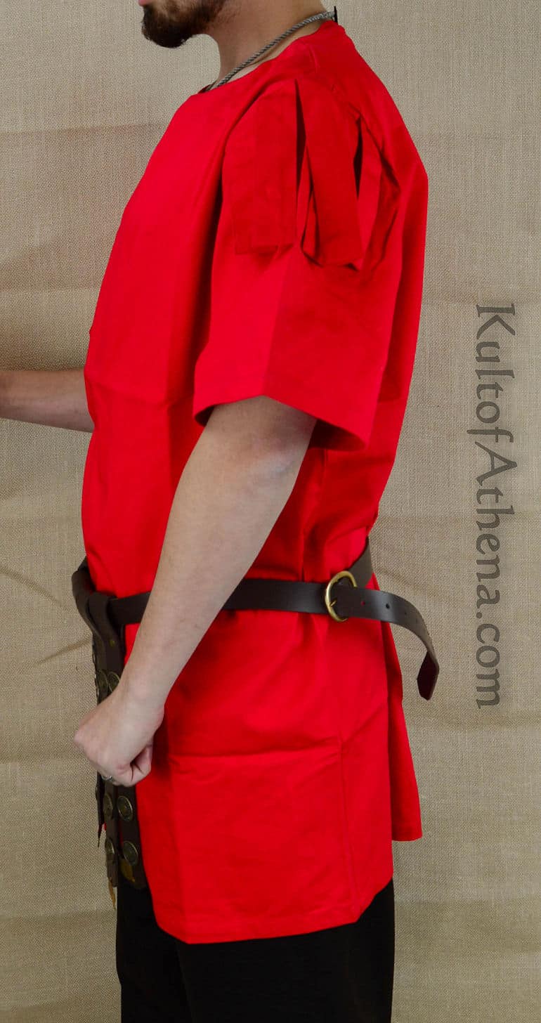 Roman Legionary Tunic with Shoulder Pteruges - Close Out