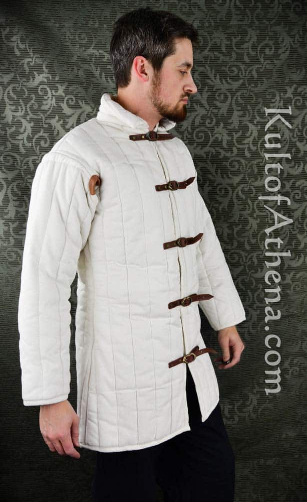 Medieval Light Gambeson - Natural - Blemished - Size Small