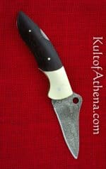 Damascus Folding Pocket Knife 10