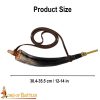 Powder Horn with Brass Valve