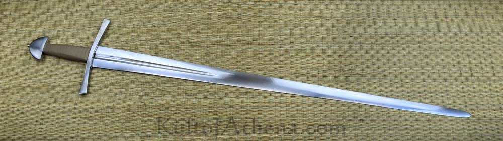 Tinker Pearce Custom - 11th - 13th Century Medieval Arming Sword with Wood Scabbard