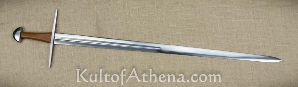Tinker Pearce Custom - 12th-13th Century Arming Sword with Wood Scabbard
