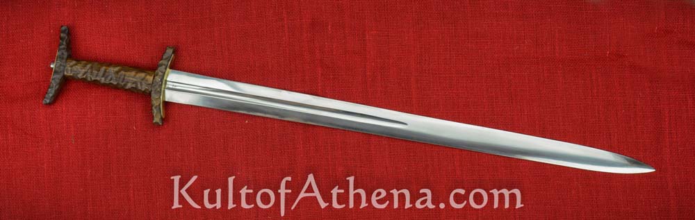 Tinker Pearce Custom - Baselard Arming Sword with Wood Scabbard
