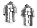 Knight's Steel Pauldrons - 20 Gauge Steel