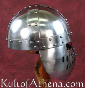 Norman Spangenhelm with Face Guard - 14 Gauge Steel - Lord of Battles ...