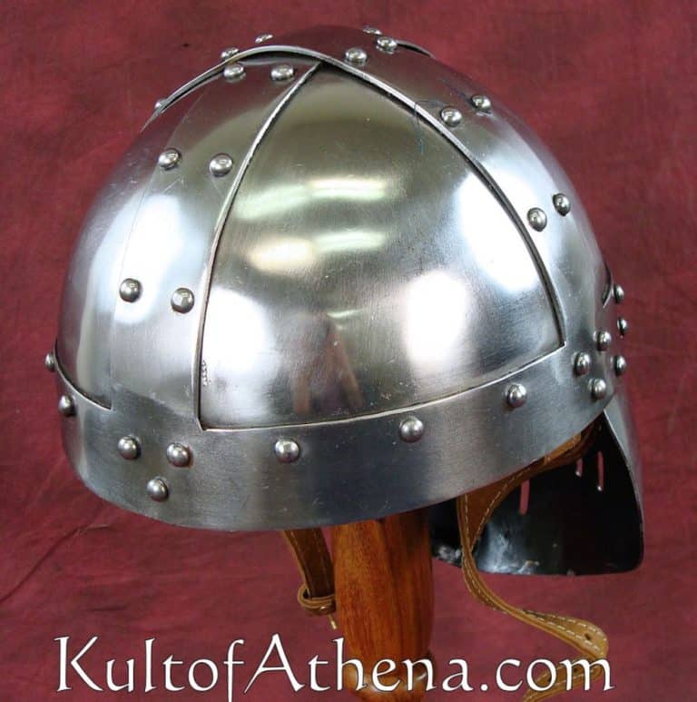 Norman Spangenhelm with Face Guard - 14 Gauge Steel - Lord of Battles ...