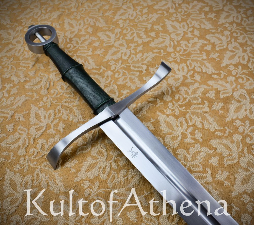 Valiant Armoury Craftsman Series - The Irish Ring Long Sword with Scabbard - Green