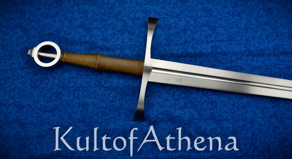 Valiant Armoury Craftsman Series - The Irish Ring Long Sword with Scabbard - Tan