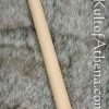 Tod Cutler - Brass Mace 4 with wood haft - 12th to 14th Century Scandinavian/ Byzantine / Rus