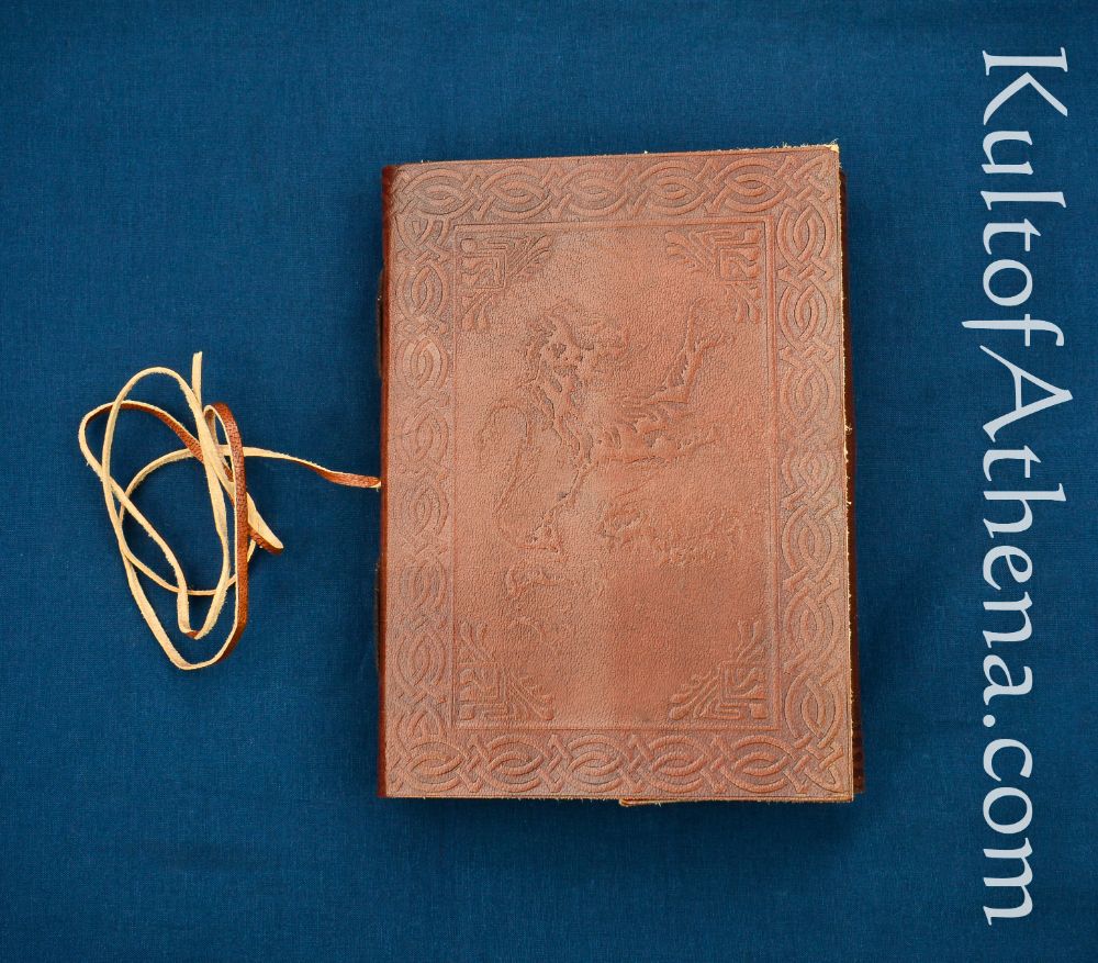 Lion Rampant - Embossed Leather Journal