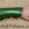 Leather Bracers - Green