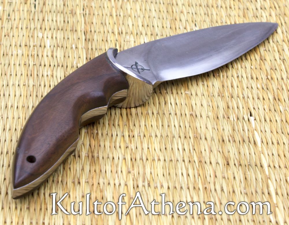 Pakal Knife #2 With Tactical Sheath and Wooden Sheath