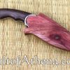 Pakal Knife #2 With Tactical Sheath and Wooden Sheath