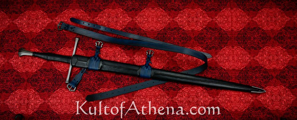 Vision -The Strasbourg Longsword with Scabbard - Collaboratively Crafted by Angus Trim and Valiant Armoury