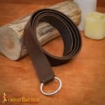 Knight's Ring Belt - Brown - Lord of Battles