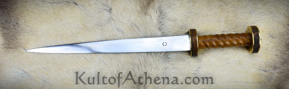 Tod Cutler - 14th to 15th Century Twisted Medieval Rondel Dagger