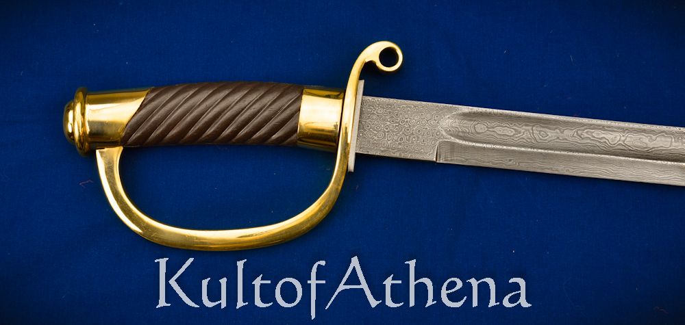 Russian Imperial Dragoon Saber with Damascus Blade