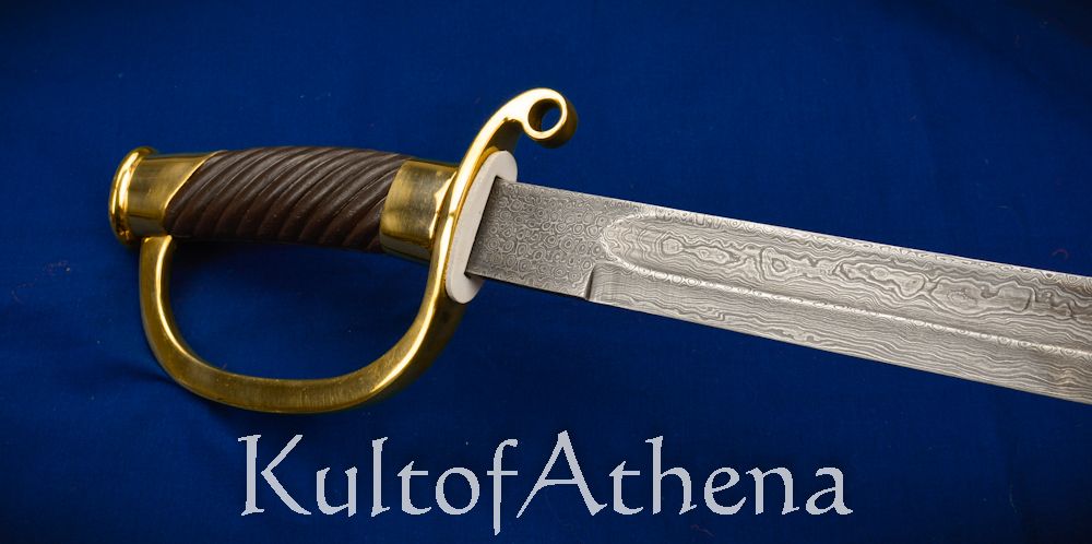 Russian Imperial Dragoon Saber with Damascus Blade