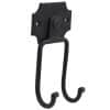 Mythrojan - Slender Sword Wall Mount in Forged Black Finish - Sword Holder for Wall Display