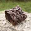 Epic Armoury - Braided Leather Wrist Band - Brown