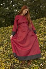 Epic Armoury - Freya Dress - Dark Red / Black