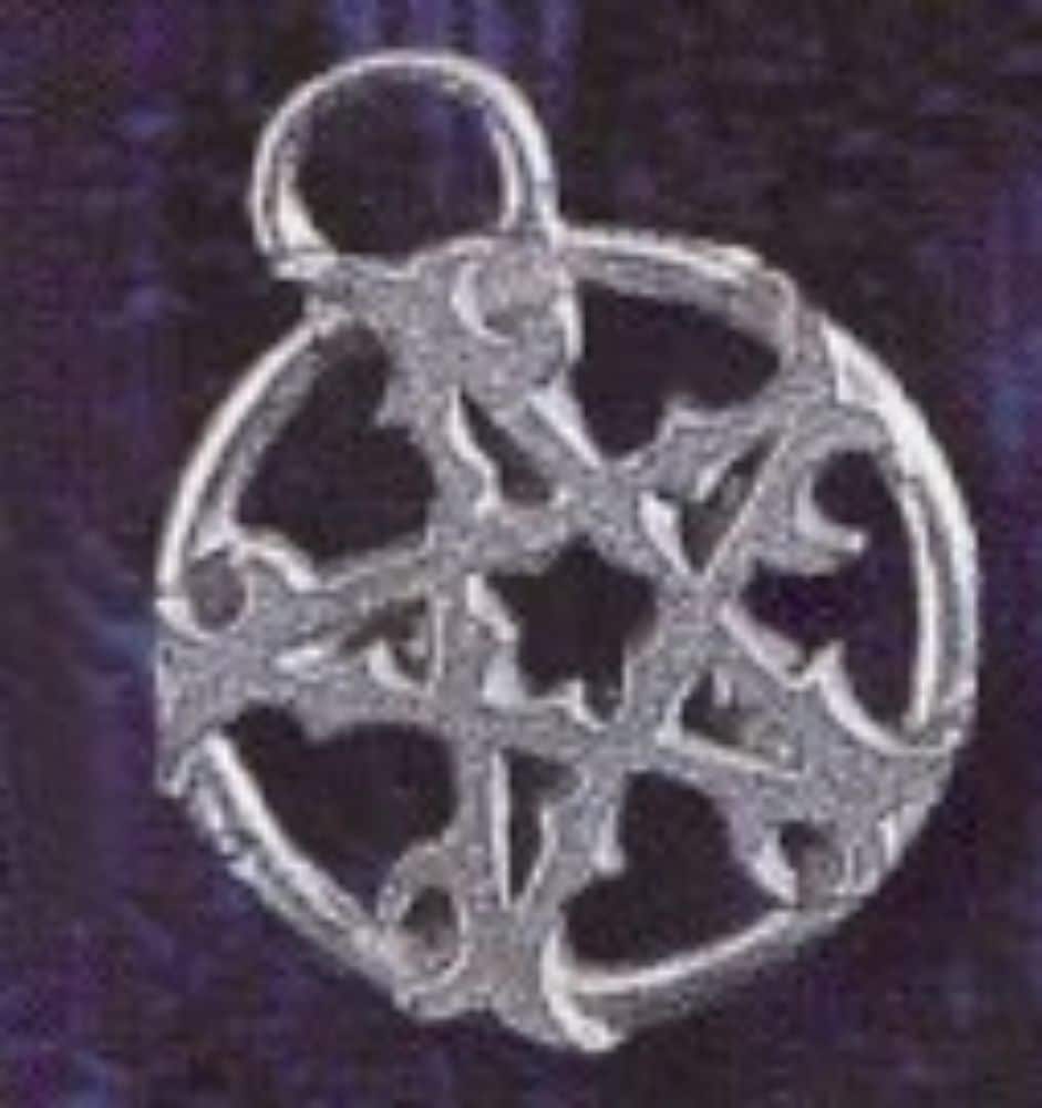 Alchemy Gothic - Tribal Pentagram Pendant