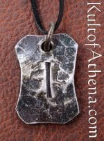 Wulflund - Forged Rune Pendant - Isaz