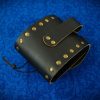 Lord Of Battles - Black Leather Belt Pouch - Close Out