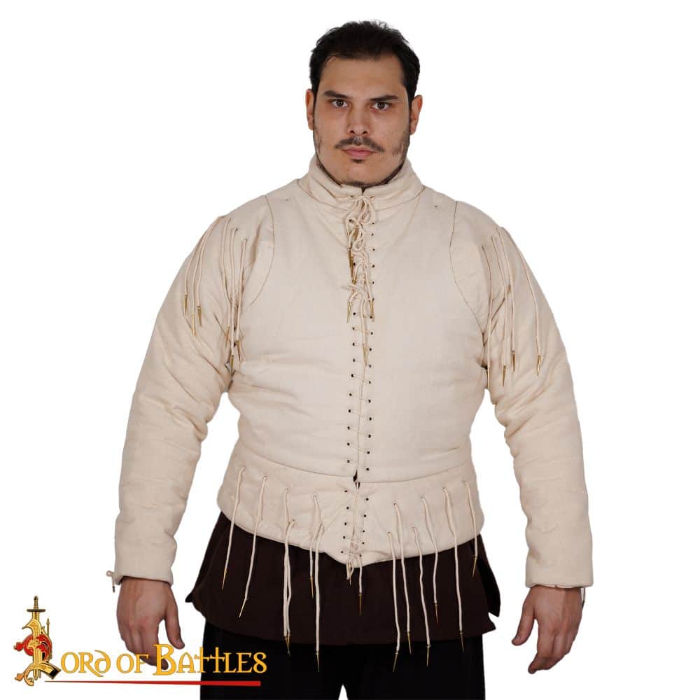 15th Century Arming Doublet – Natural