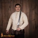 15th Century Arming Doublet – Natural