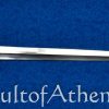 Darksword Armory - Arming Sword with Black Scabbard with Integrated Sword Belt